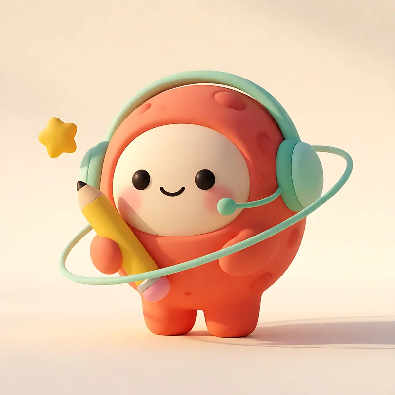小辅星球卡通形象